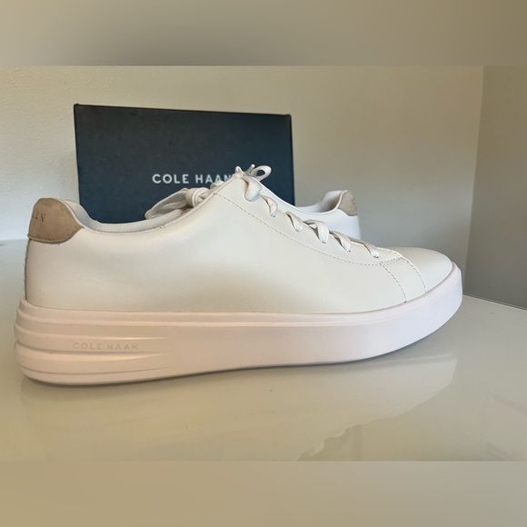 Cole Haan White Sneakers - Picture 3 of 7